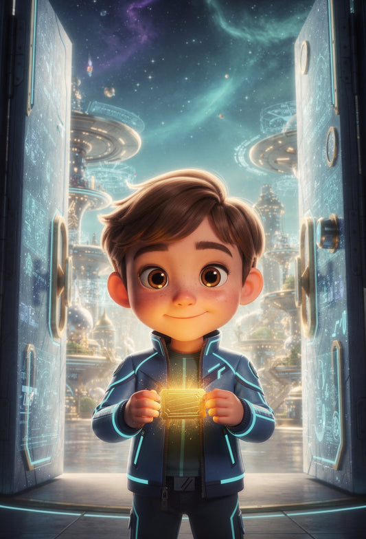 Doors of Tomorrow cover (boy)