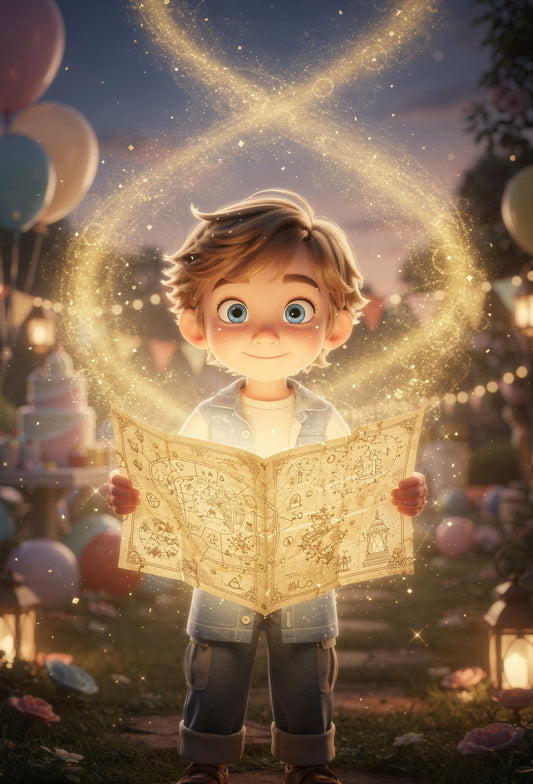 Birthday Map cover (boy)